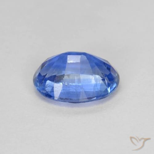1,60 ctw natürlicher blauer Disthen, Oval Schliff, VS-SI