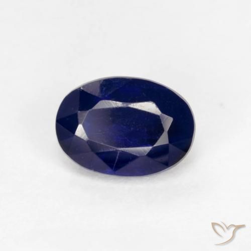 9,17 ctw natürlicher Sehr tiefes Blau Kyanit, Oval, VS-SI