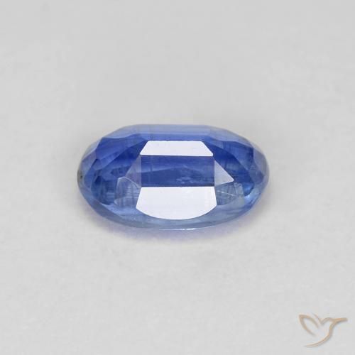 9,17 ctw natürlicher Tiefes Azurblau Kyanit, Oval, VS-SI