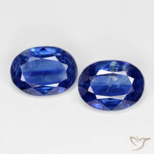 2,93 ct natürliche blauer Disthen-Edelsteine, Oval Schliff, SI