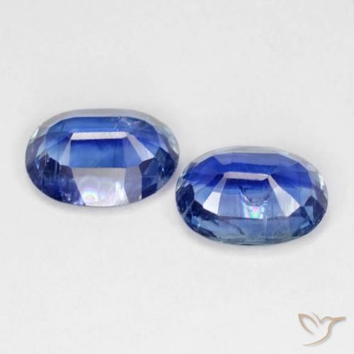 2,93 ct natürliche blauer Disthen-Edelsteine, Oval Schliff, SI