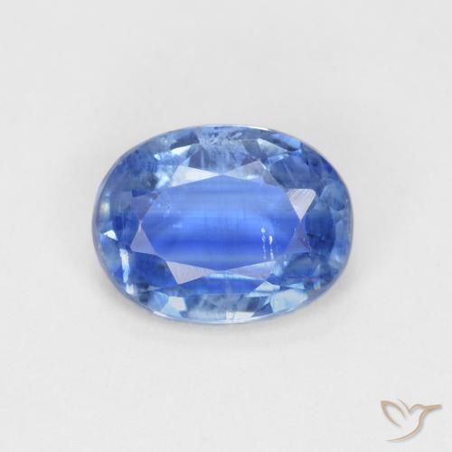 1.52ct Natürlicher hellblau Kyanit, Oval, VS-SI