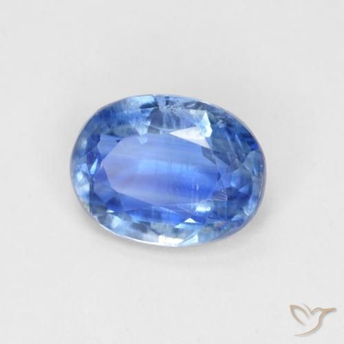 9,17 ctw natürlicher hellblau Kyanit, Oval, VS-SI