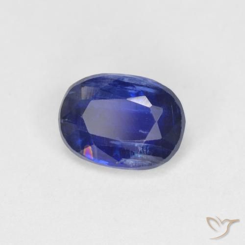 9,17 ctw natürlicher tiefblau Kyanit, Oval, VS-SI
