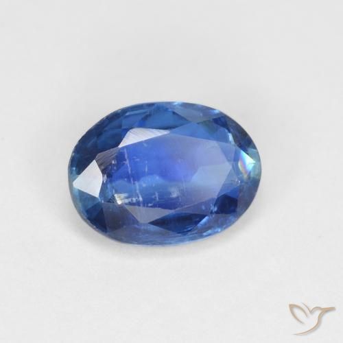 9,17 ctw natürlicher Navy blau Kyanit, Oval, VS-SI