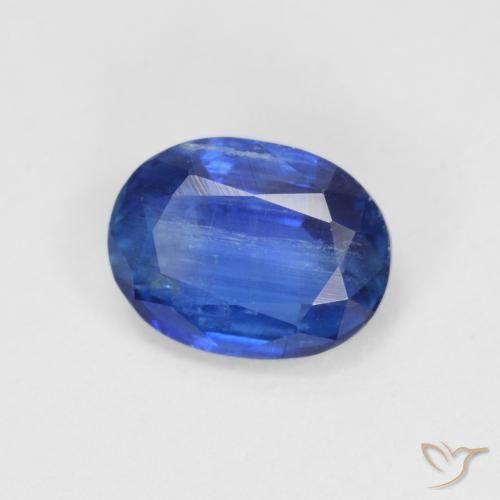 9,17 ctw natürlicher tiefblau Kyanit, Oval, VS-SI