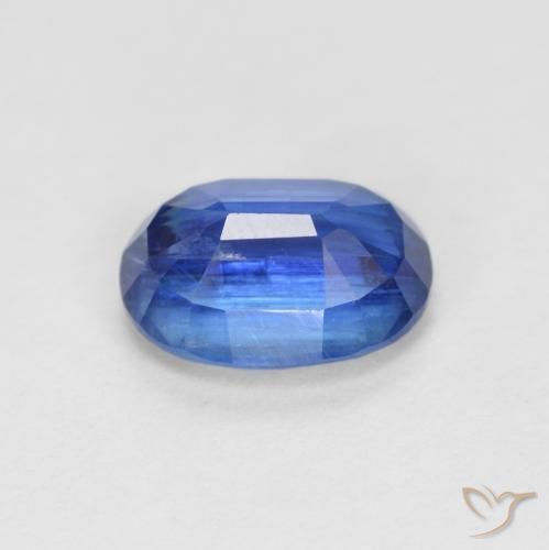 9,17 ctw natürlicher tiefblau Kyanit, Oval, VS-SI