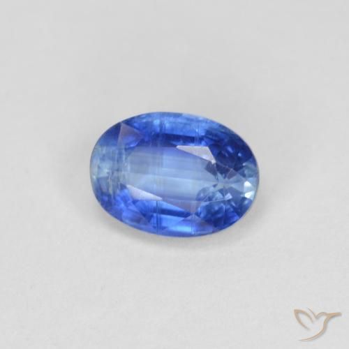 9,17 ctw natürlicher Helles Marineblau Kyanit, Oval, VS-SI