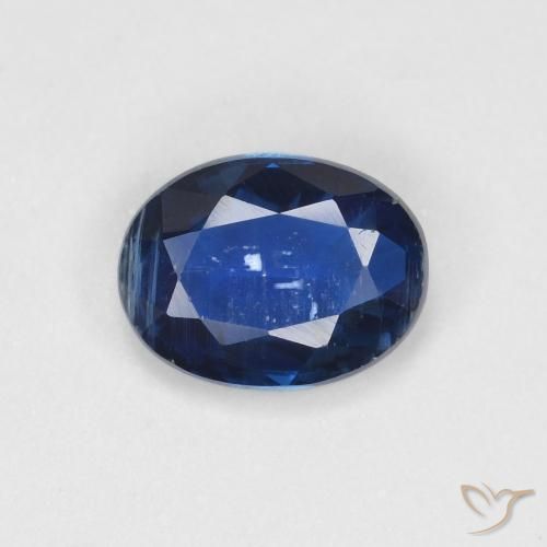 9,17 ctw natürlicher Navy blau Kyanit, Oval, VS-SI