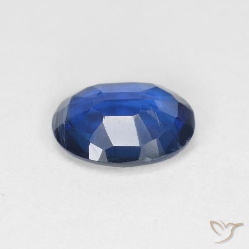 9,17 ctw natürlicher Navy blau Kyanit, Oval, VS-SI
