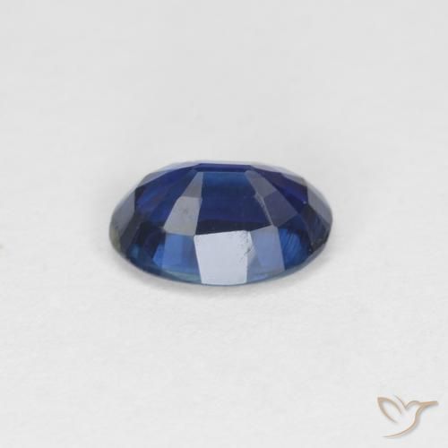 9,17 ctw natürlicher Sehr tiefes Blau Kyanit, Oval, VS-SI