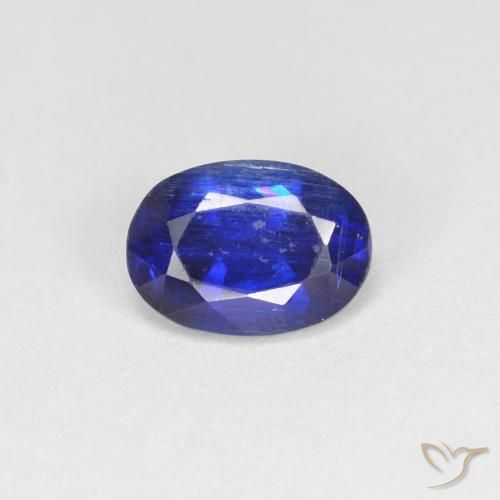 0.97ct Natürlicher dunkelblau Kyanit, Oval, VS-SI