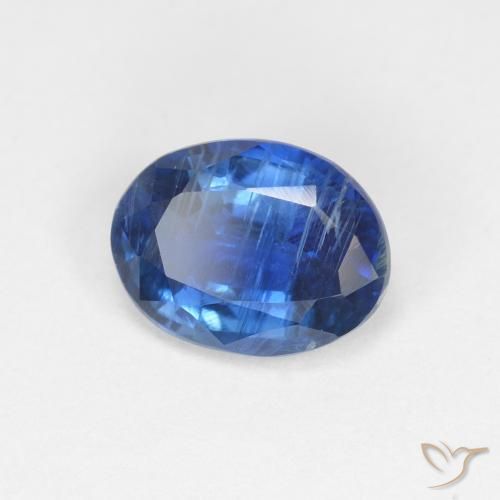 9,17 ctw natürlicher Helles Marineblau Kyanit, Oval, VS-SI
