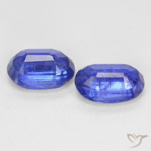 2,01 ct natürliche blauer Disthen-Edelsteine, Oval Schliff, SI