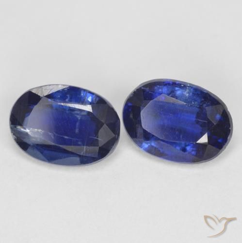 2.03 ct natürliche Königsblau Kyanit-Edelsteine, Oval, SI