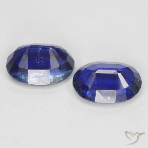 2.03 ct natürliche Königsblau Kyanit-Edelsteine, Oval, SI