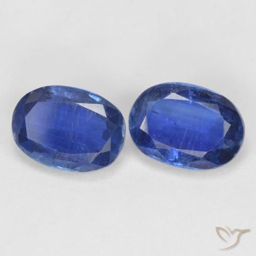 2.11 ct natürliche Navy blau Kyanit-Edelsteine, Oval, SI