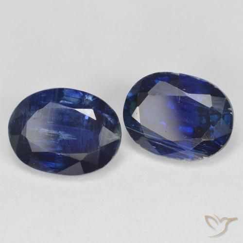 3.20 ct natürliche Navy blau Kyanit-Edelsteine, Oval, SI