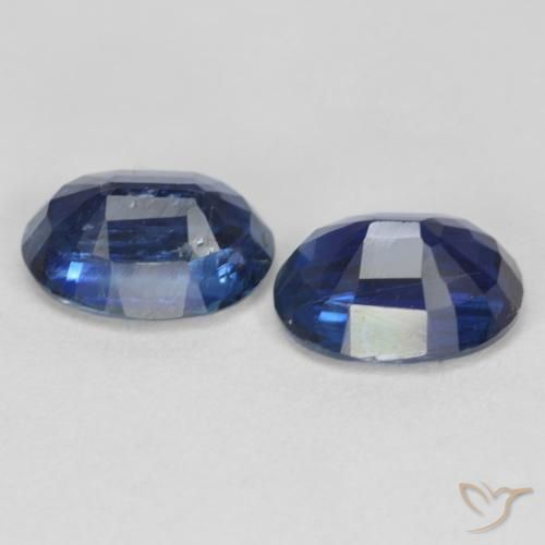 3.20 ct natürliche Navy blau Kyanit-Edelsteine, Oval, SI