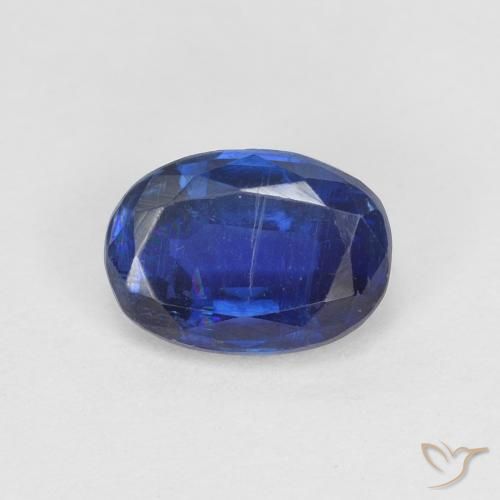 1.06ct Natürlicher Navy blau Kyanit, Oval, VS, Photo A