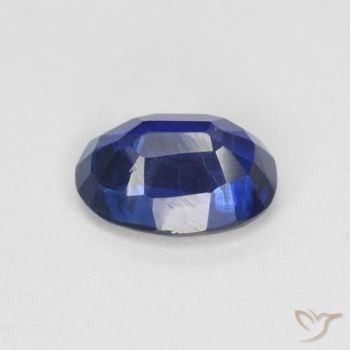 9,17 ctw natürlicher Navy blau Kyanit, Oval, VS