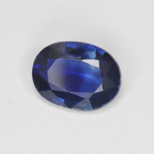 1,36 ctw natürlicher blauer Disthen, Oval Schliff, VS