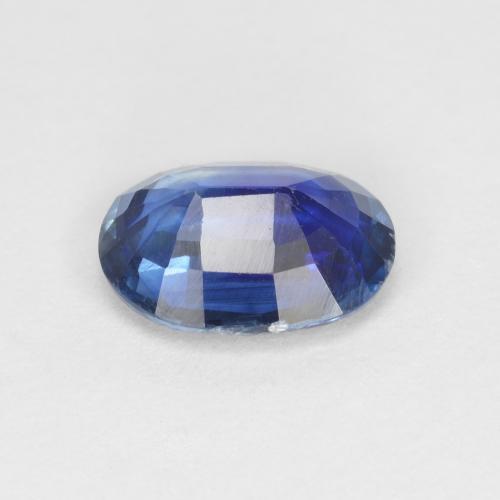 1,36 ctw natürlicher blauer Disthen, Oval Schliff, VS