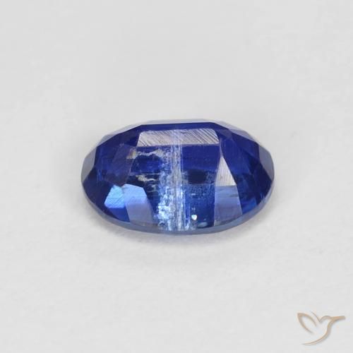 9,17 ctw natürlicher Intensives Marineblau Kyanit, Oval, VS-SI