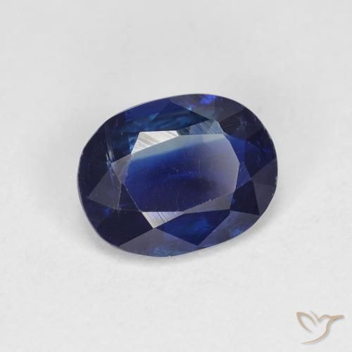 9,17 ctw natürlicher Navy blau Kyanit, Oval, VS-SI