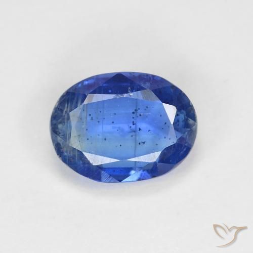 1.74ct Natürlicher dunkelblau Kyanit, Oval, VS-SI