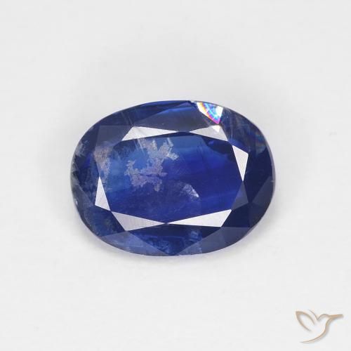 1.42ct Natürlicher Königsblau Kyanit, Oval, VS-SI, Photo A