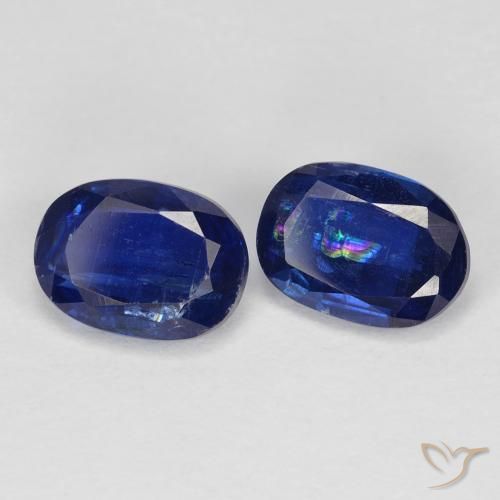 2.17 ct natürliche Königsblau Kyanit-Edelsteine, Oval, VS