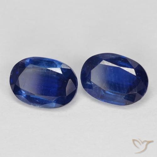 2.11 ct natürliche Königsblau Kyanit-Edelsteine, Oval, VS