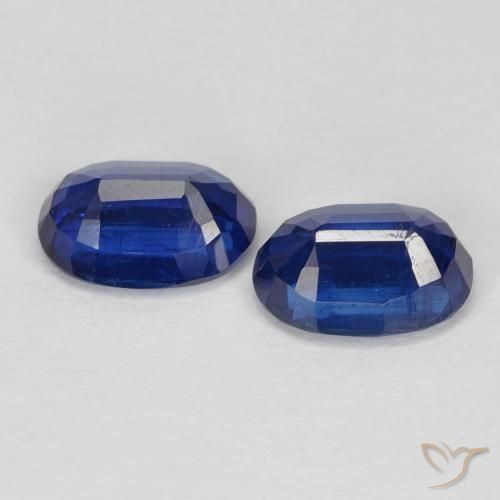 2.11 ct natürliche Königsblau Kyanit-Edelsteine, Oval, VS