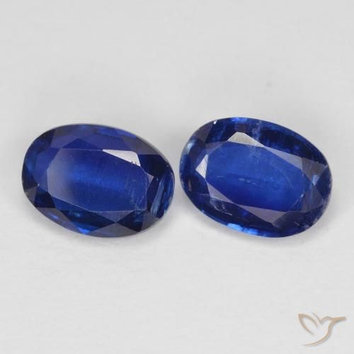 1.88 ct natürliche tiefblau Kyanit-Edelsteine, Oval, VS