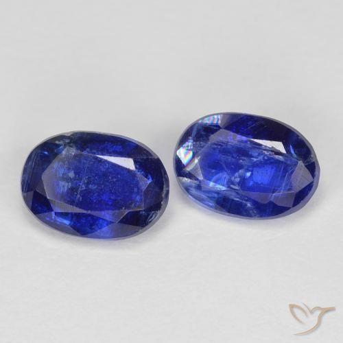 1.97 ct natürliche Königsblau Kyanit-Edelsteine, Oval, SI