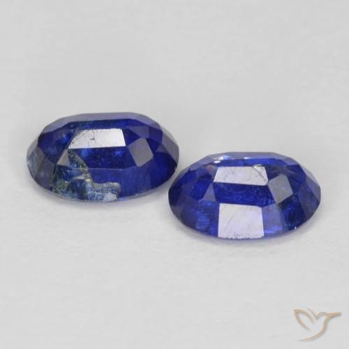 1.97 ct natürliche Königsblau Kyanit-Edelsteine, Oval, SI