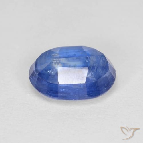9,17 ctw natürlicher Ägyptisches Blau Kyanit, Oval, VS-SI