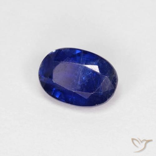 9,17 ctw natürlicher Intensives Marineblau Kyanit, Oval, VS-SI