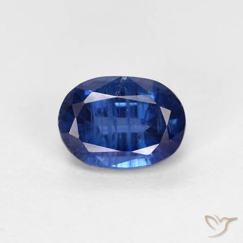 1.16ct Natürlicher Navy blau Kyanit, Oval, VS-SI