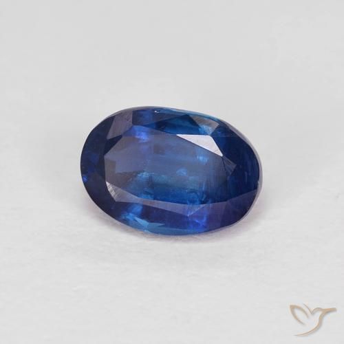 9,17 ctw natürlicher Navy blau Kyanit, Oval, VS-SI