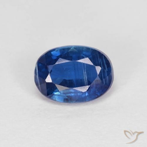 1.20ct Natürlicher Navy blau Kyanit, Oval, VS-SI