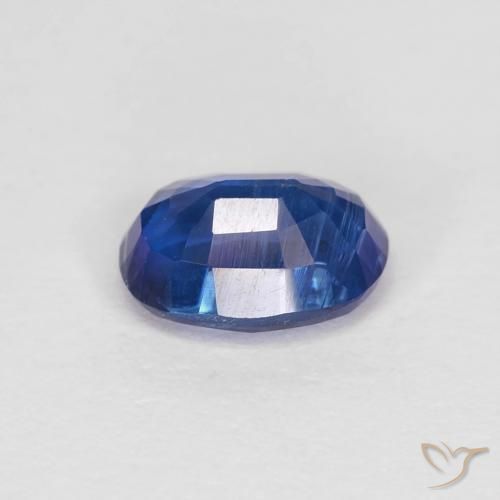 9,17 ctw natürlicher Navy blau Kyanit, Oval, VS-SI