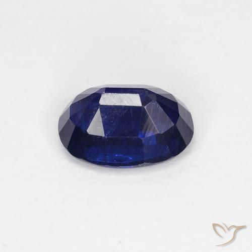 9,17 ctw natürlicher Intensives Marineblau Kyanit, Oval, VS