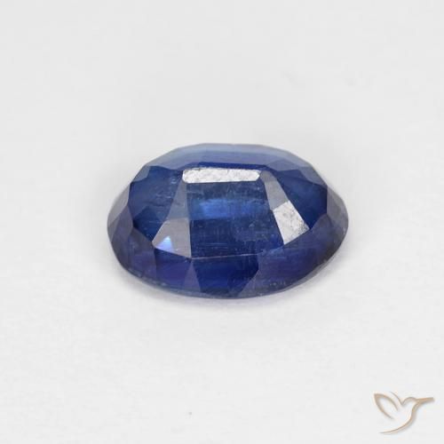 9,17 ctw natürlicher Navy blau Kyanit, Oval, VS-SI