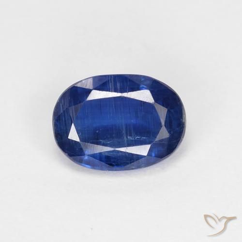 1.14ct Natürlicher tiefblau Kyanit, Oval, VS-SI