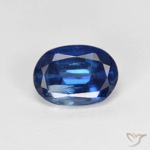 1.15ct Natürlicher Navy blau Kyanit, Oval, VS-SI