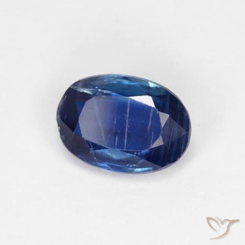 9,17 ctw natürlicher Navy blau Kyanit, Oval, VS-SI