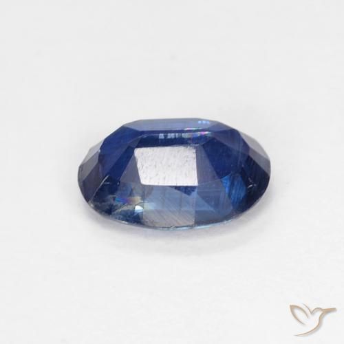 9,17 ctw natürlicher Navy blau Kyanit, Oval, VS-SI