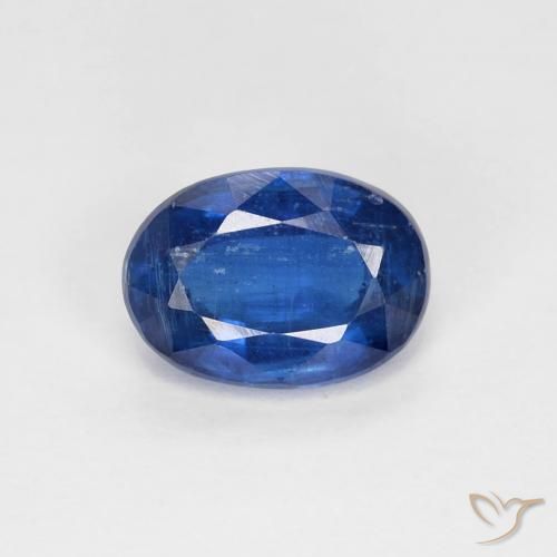 1.01ct Natürlicher Navy blau Kyanit, Oval, VS-SI